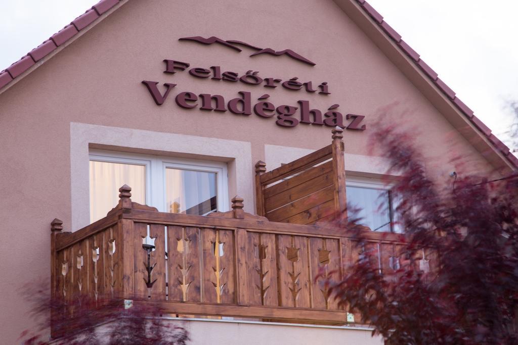 Felsoreti Vendeghaz Demjén Exteriör bild